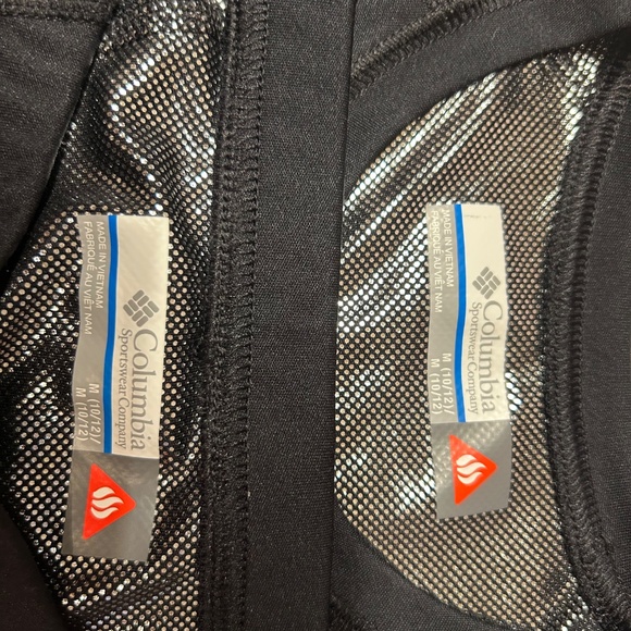 Columbia Youth Omni-Heat Baselayer Set (Top & Bottom) | Black | Size M 10/12 - Picture 8 of 10